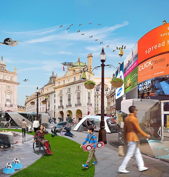 Piccadilly Circus Dawn UTOPIA REVIEW PROOF