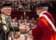 Sir Ridley Scott Receives his Honorary Doctorate from Provost Sir James Dyson at Convocation, 2015