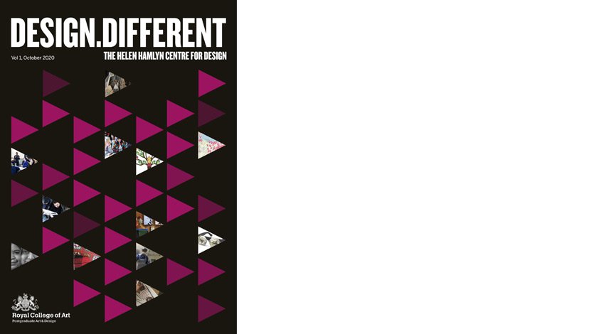 Design.Different, The Helen Hamlyn Centre for Design, Vol. 1, October 2020