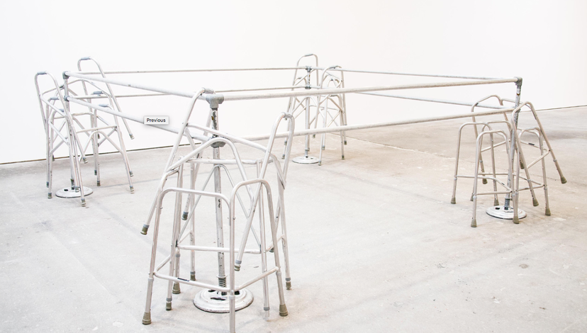 23. Cady Noland_ Frame Device_1989