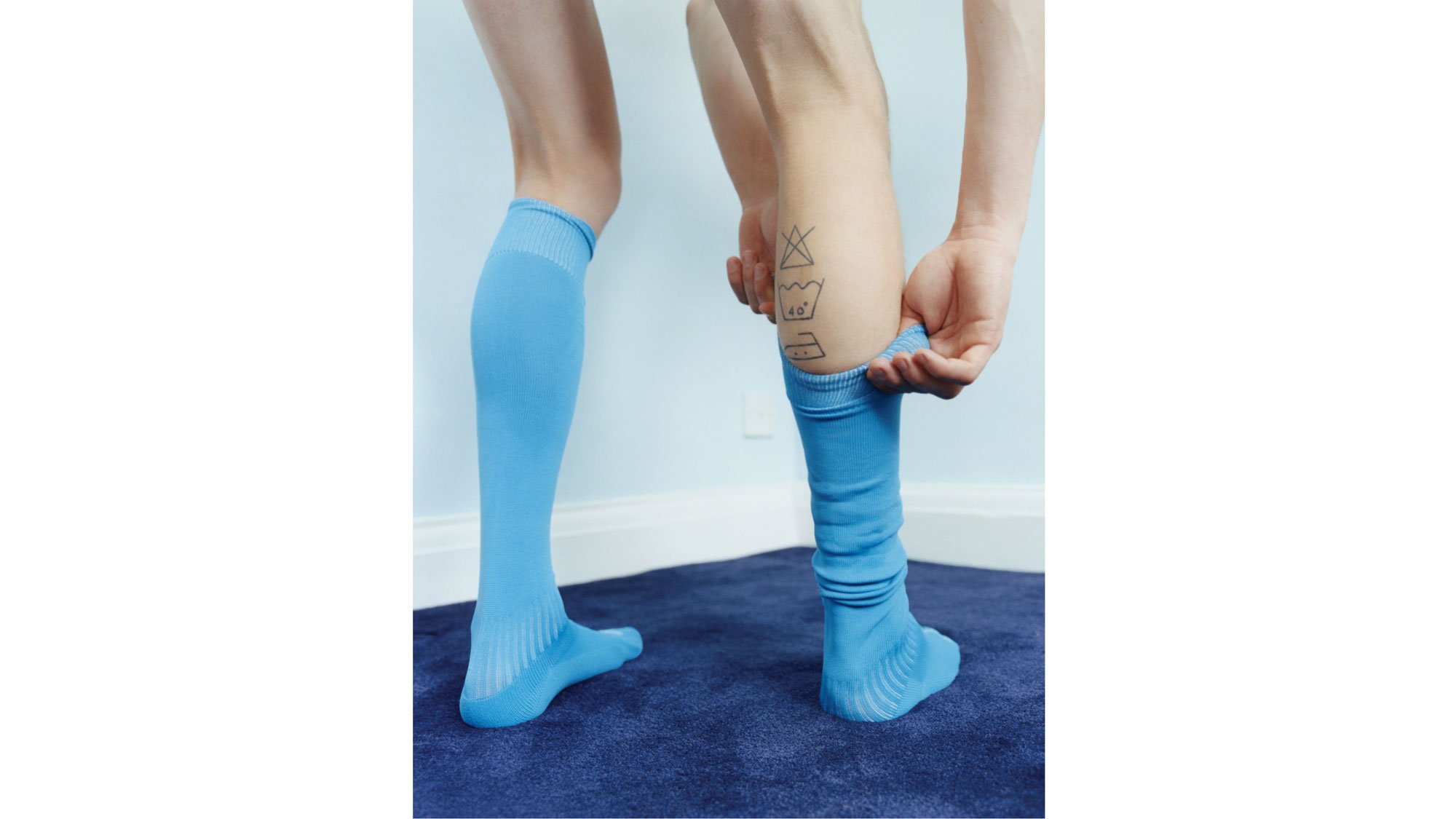 Boy in Socks