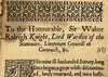 Carew's frontispiece to “The Survey of Cornwall” (1602)