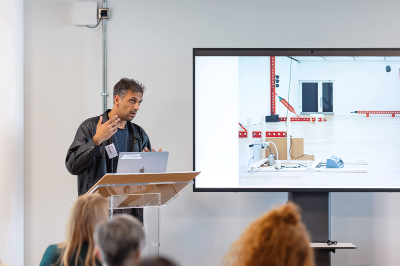 Abbas Zahedi at Art & the Critical Medical Humanities: Confabulations X Health and Care at the RCA, 19–21 September 2024, Royal College of Art
