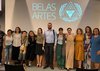 UK-BR Network for Natural Polymers Symposia at Centro Universitário Belas Artes de São Paulo - researchers presented from left to right: Arthur Bandeira, Annie Alexandra Cerón Sánchez, Rayana Santiago de Queiroz, Vitor Kenzo Shivata, Marília Martins Rodri