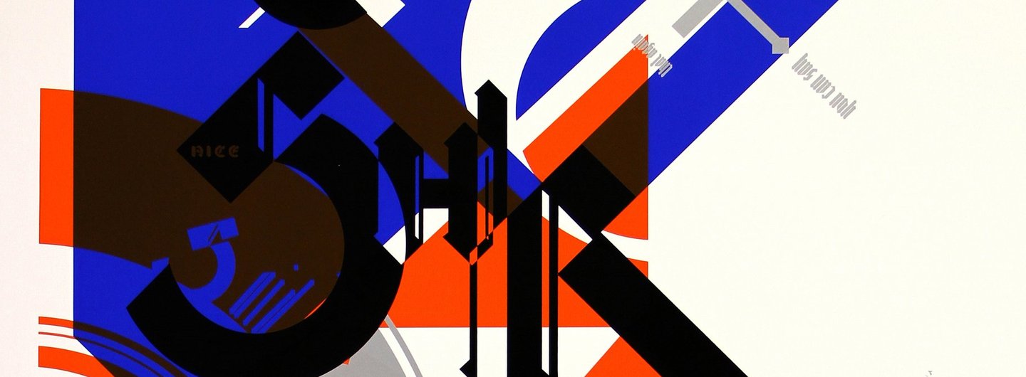 Typography Experiment, design for a font called Bastard, Jonathan Barnbrook 1990