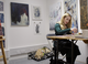 Kimberley in her studio.