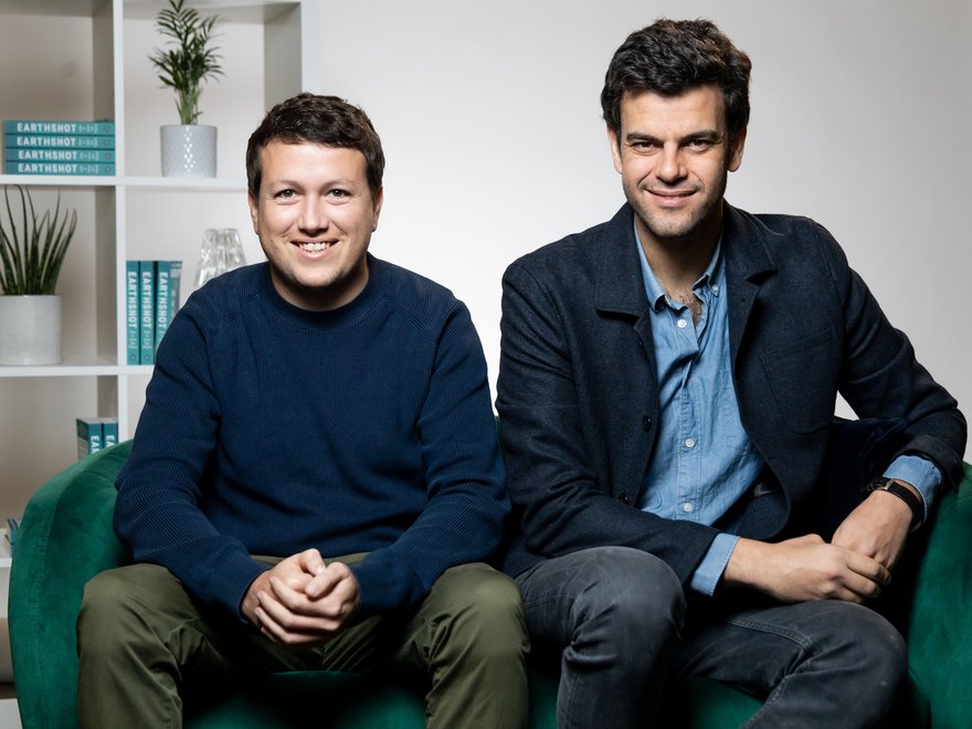Pierre-Yves Paslier and Rodrigo Garcia Gonzalez, co-founders and co-CEOs of Notpla