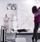 Working in the Graduate Diploma Studios (photo: Richard Haughton)
