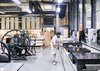 Working in the Print workshop (photo: Richard Haughton)