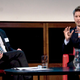 Christopher Bailey with Vice-Chancellor Dr Paul Thompson